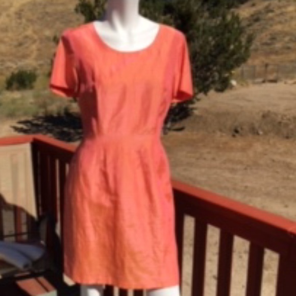 APRIORI Dresses & Skirts - APRIORI STUNNING ORANGE NWOT High end designer